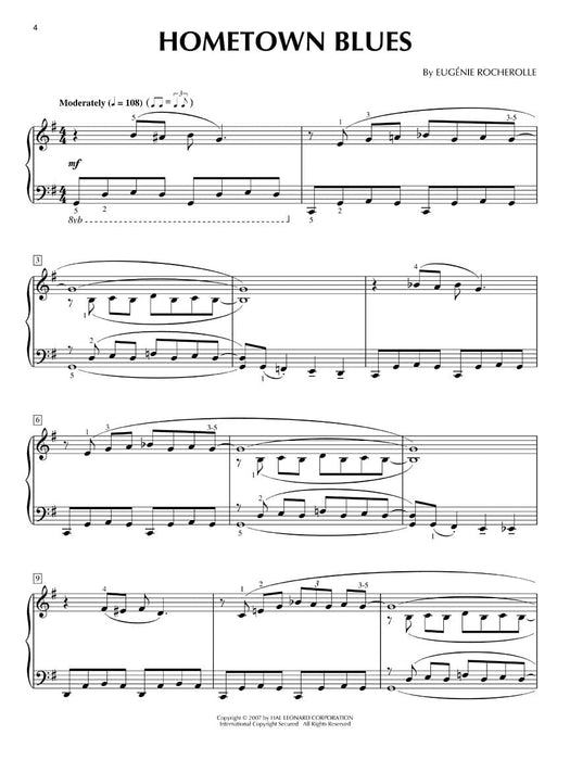 Swingin' the Blues The Eugénie Rocherolle Series Intermediate Piano Solos 藍調 鋼琴 獨奏 | 小雅音樂 Hsiaoya Music