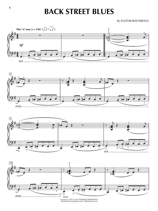 Swingin' the Blues The Eugénie Rocherolle Series Intermediate Piano Solos 藍調 鋼琴 獨奏 | 小雅音樂 Hsiaoya Music