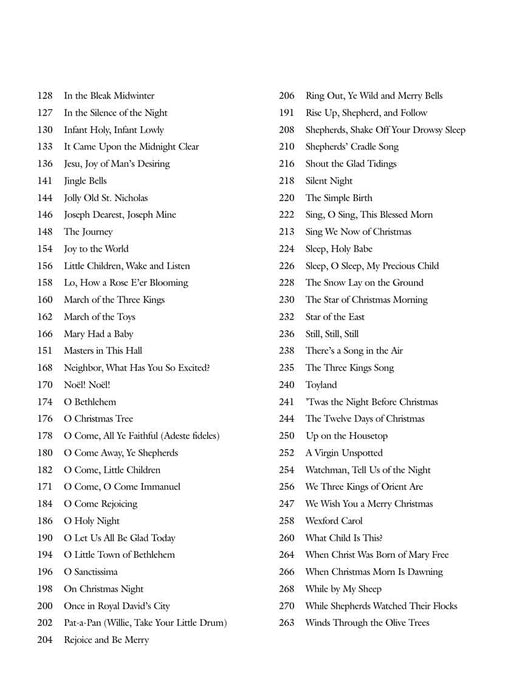 The Big Book of Christmas Songs | 小雅音樂 Hsiaoya Music