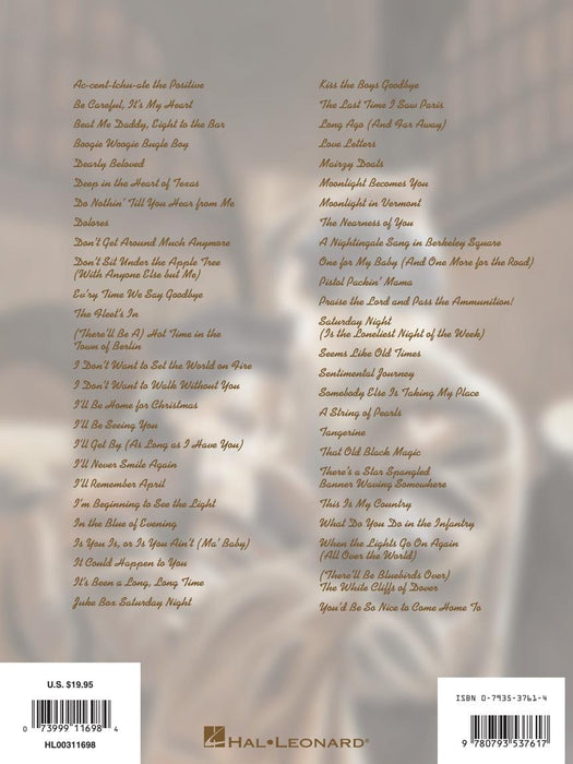 I'll Be Seeing You - 2nd Edition 51 Songs of World War II | 小雅音樂 Hsiaoya Music