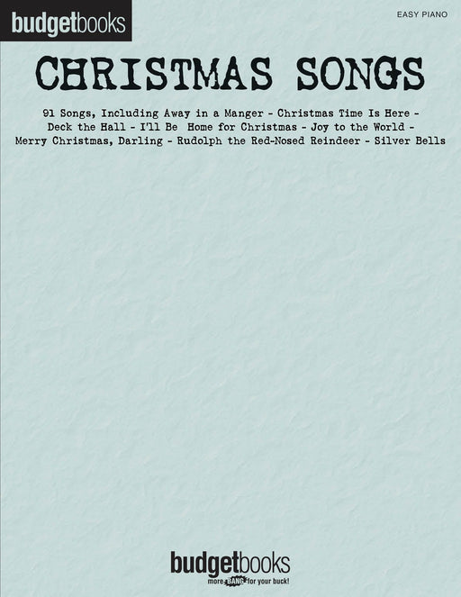 Christmas Songs Budget Books | 小雅音樂 Hsiaoya Music