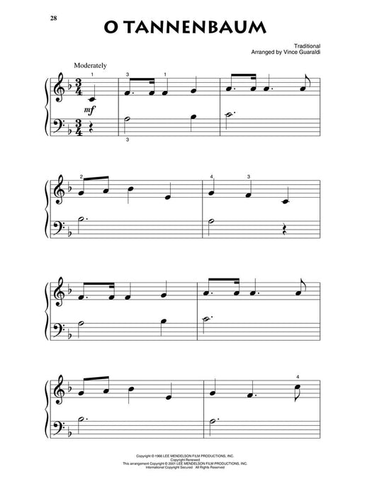 A Charlie Brown Christmas(TM) Beginning Piano Solos 鋼琴 獨奏 | 小雅音樂 Hsiaoya Music