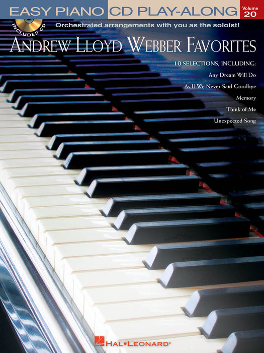 Andrew Lloyd Webber Favorites Easy Piano CD Play-Along Volume 20 鋼琴 | 小雅音樂 Hsiaoya Music