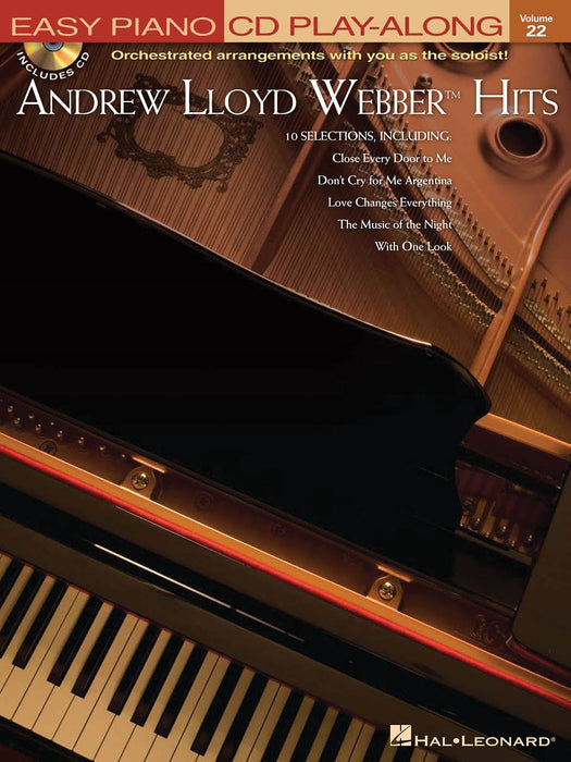 Andrew Lloyd Webber - Hits Easy Piano CD Play-Along Volume 22 鋼琴 | 小雅音樂 Hsiaoya Music