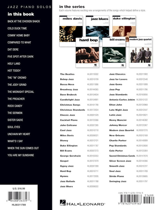 Soul Jazz Jazz Piano Solos Series Volume 11 爵士音樂 鋼琴 獨奏 | 小雅音樂 Hsiaoya Music