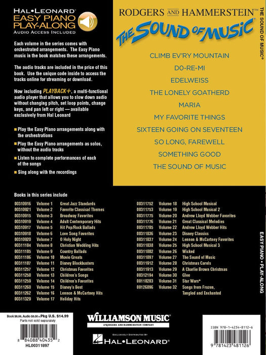 The Sound of Music Easy Piano Play-Along Volume 27 鋼琴 | 小雅音樂 Hsiaoya Music