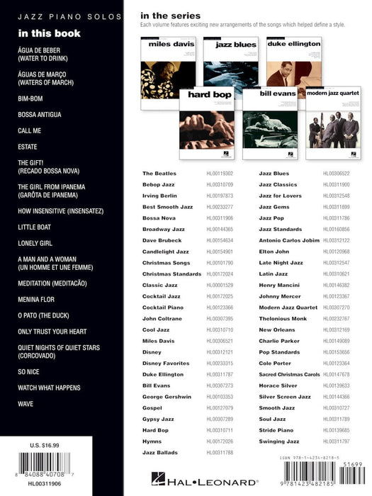 Bossa Nova Jazz Piano Solos Series Volume 15 爵士音樂鋼琴 獨奏 | 小雅音樂 Hsiaoya Music