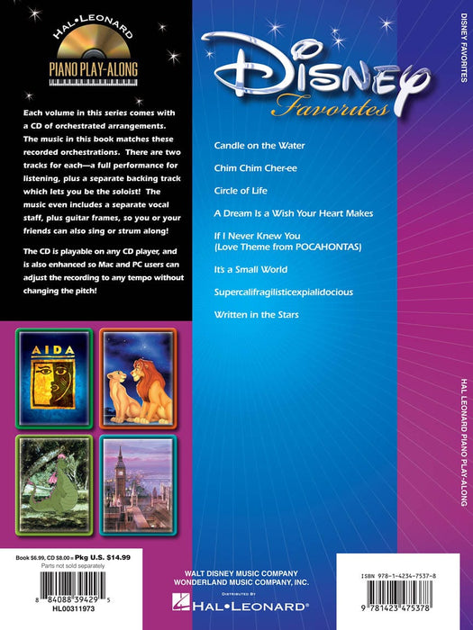 Disney Favorites Piano Play-Along Volume 92 鋼琴 | 小雅音樂 Hsiaoya Music