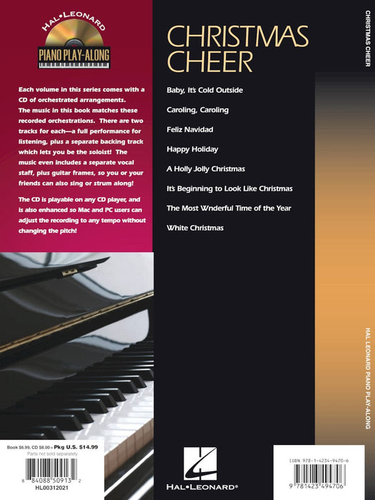 Christmas Cheer Piano Play-Along Volume 98 鋼琴 | 小雅音樂 Hsiaoya Music