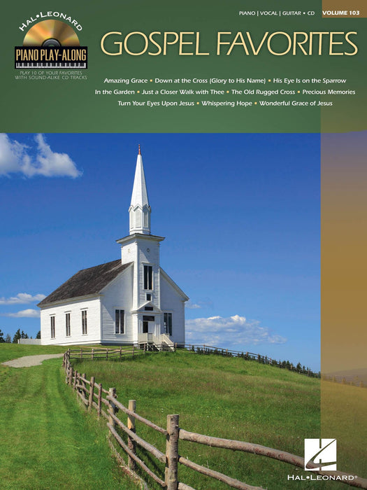 Gospel Favorites Piano Play-Along Volume 103 鋼琴 | 小雅音樂 Hsiaoya Music