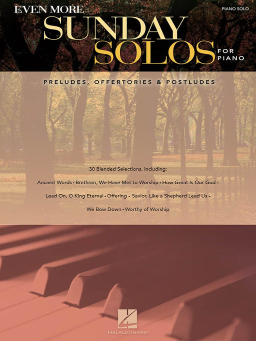Even More Sunday Solos for Piano Preludes, Offertories & Postludes 獨奏 鋼琴 前奏曲 後奏曲 | 小雅音樂 Hsiaoya Music