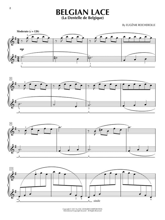 Continental Suite The Eugénie Rocherolle Series Intermediate Piano Solos NFMC 2014- 組曲 鋼琴 獨奏 | 小雅音樂 Hsiaoya Music