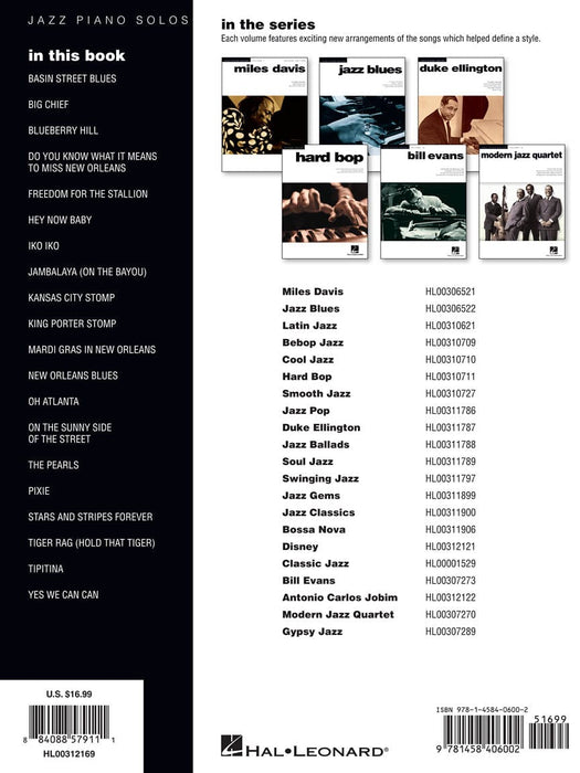 New Orleans Jazz Piano Solos Jazz Piano Solos Volume 21 爵士音樂鋼琴 獨奏 爵士音樂鋼琴 獨奏 | 小雅音樂 Hsiaoya Music