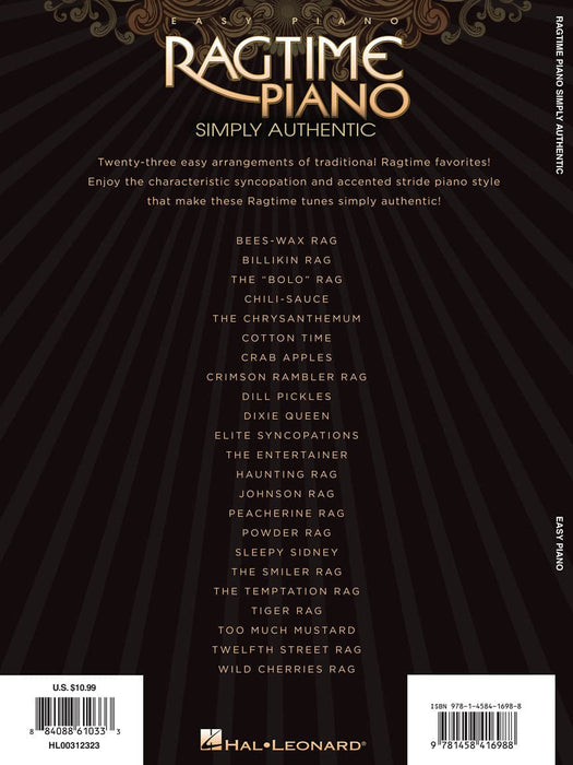 Ragtime Piano Simply Authentic 繁音拍子鋼琴 | 小雅音樂 Hsiaoya Music