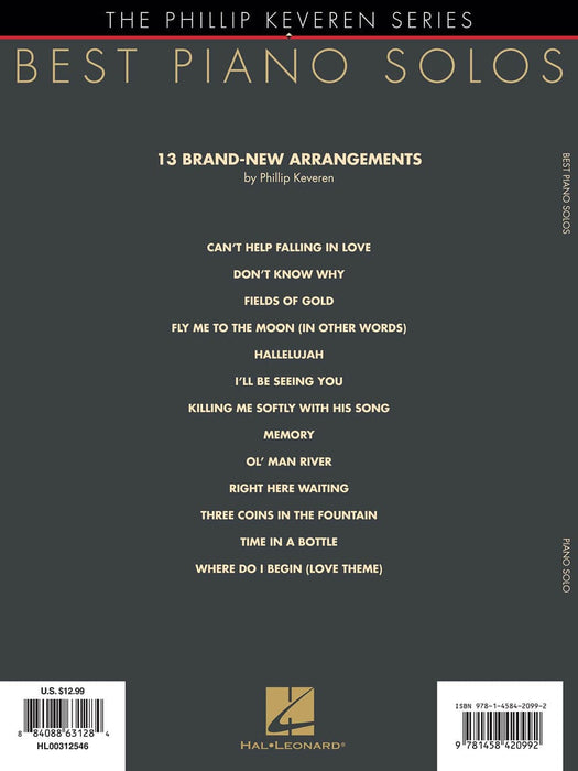 Best Piano Solos arr. Phillip Keveren The Phillip Keveren Series Piano Solo 鋼琴 獨奏 鋼琴 獨奏 | 小雅音樂 Hsiaoya Music