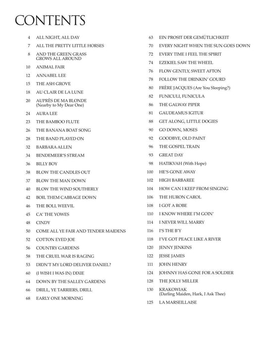 The Big Book of Folksongs 民謠 | 小雅音樂 Hsiaoya Music