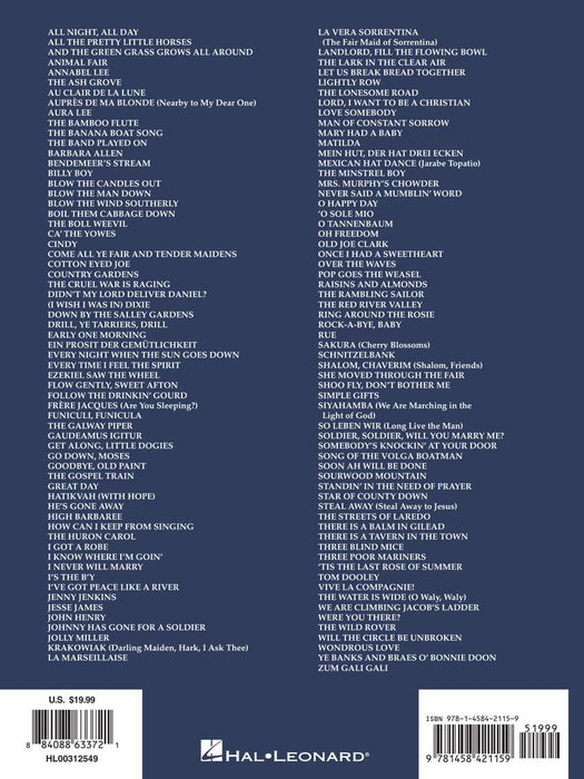 The Big Book of Folksongs 民謠 | 小雅音樂 Hsiaoya Music