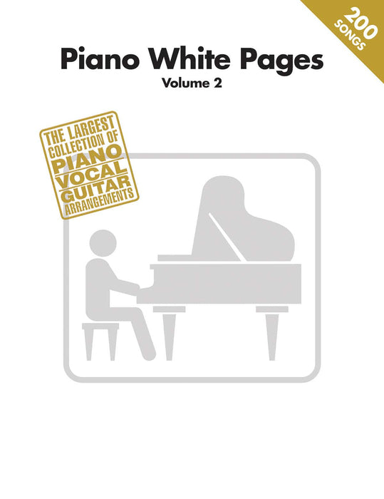 Piano White Pages - Vol. 2 The Largest Collection of Piano/Vocal/Guitar Arrangements 鋼琴 吉他 | 小雅音樂 Hsiaoya Music