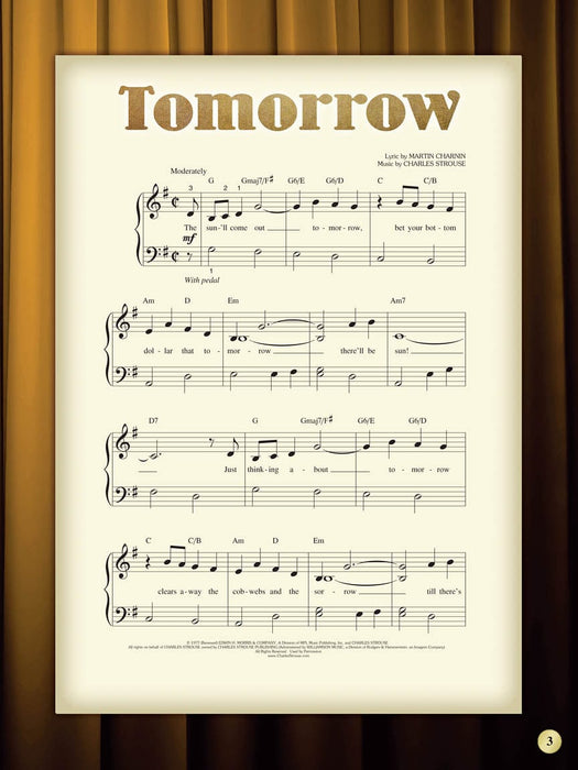 My First Broadway Song Book A Treasury of Favorite Songs to Play 百老匯 | 小雅音樂 Hsiaoya Music