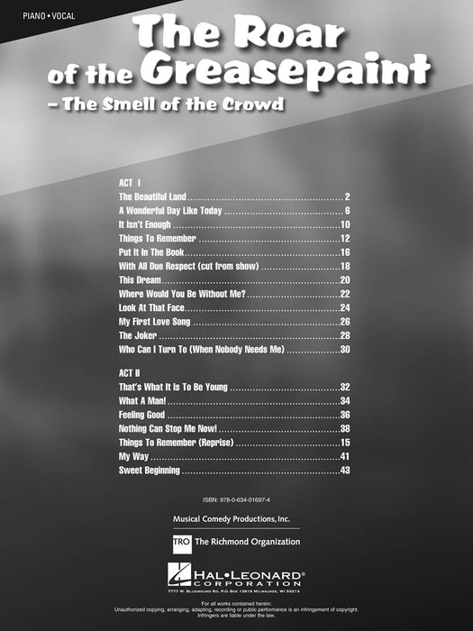 The Roar of the Greasepaint, the Smell of the Crowd | 小雅音樂 Hsiaoya Music