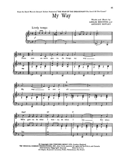 The Roar of the Greasepaint, the Smell of the Crowd | 小雅音樂 Hsiaoya Music