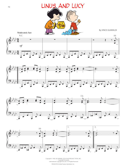 The Peanuts® Illustrated Songbook | 小雅音樂 Hsiaoya Music
