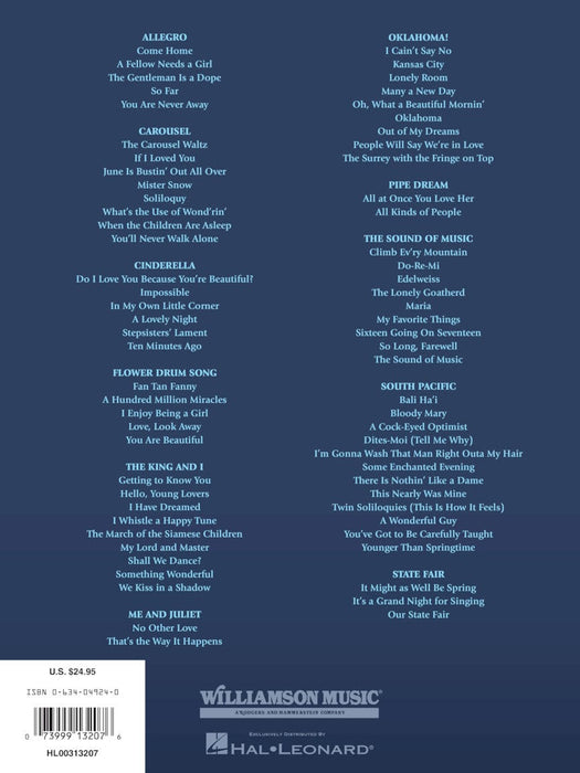 The Rodgers & Hammerstein Collection | 小雅音樂 Hsiaoya Music