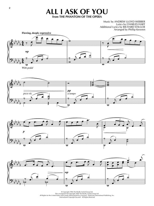 Andrew Lloyd Webber Solos arr. Phillip Keveren The Phillip Keveren Series Piano Solo 獨奏 鋼琴 獨奏 | 小雅音樂 Hsiaoya Music