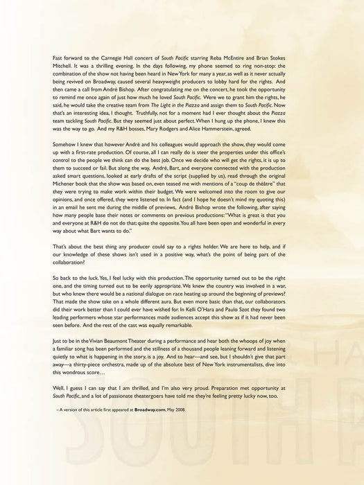 South Pacific Souvenir Folio Edition | 小雅音樂 Hsiaoya Music