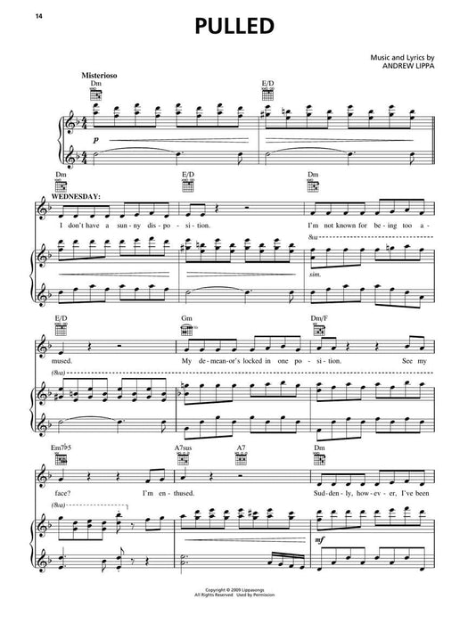 The Addams Family Piano/Vocal Selections 鋼琴 | 小雅音樂 Hsiaoya Music