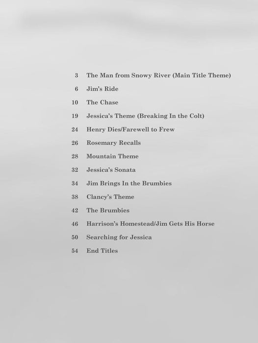 The Man from Snowy River Music from the Motion Picture Soundtrack | 小雅音樂 Hsiaoya Music