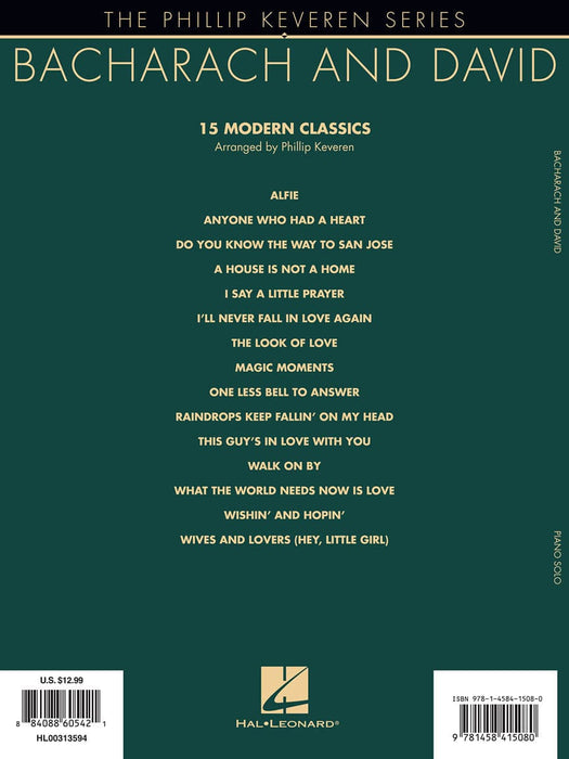 Bacharach and David Phillip Keveren Series | 小雅音樂 Hsiaoya Music