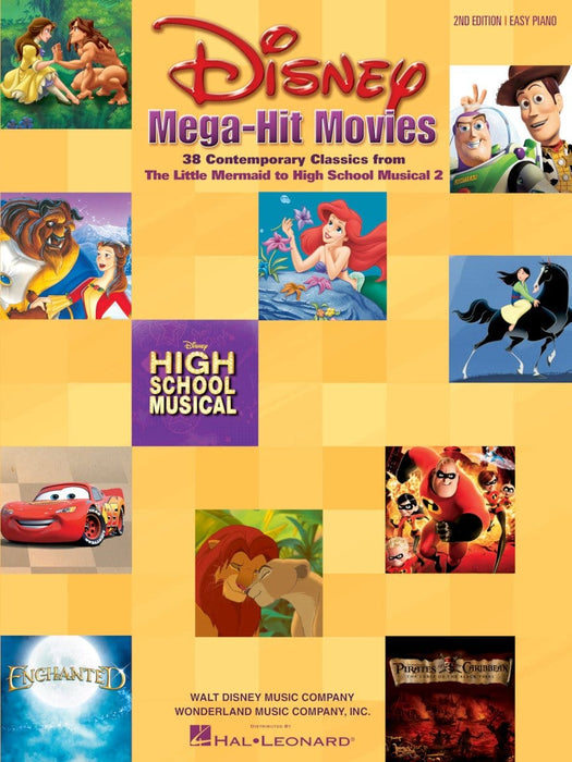 Disney Mega-Hit Movies 38 Contemporary Classics from The Little Mermaid to High School Musical 2 | 小雅音樂 Hsiaoya Music