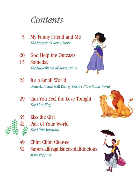 Disney's My First Songbook - Volume 2 A Treasury of Favorite Songs to Sing and Play | 小雅音樂 Hsiaoya Music