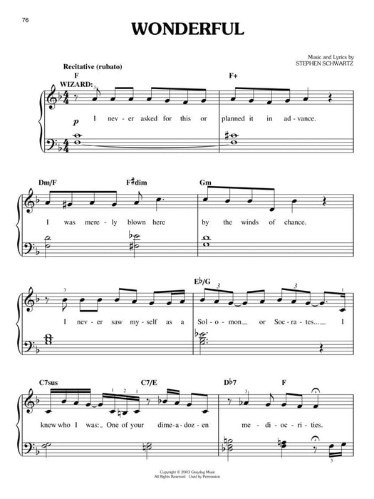 Wicked A New Musical - Easy Piano Selections 鋼琴 | 小雅音樂 Hsiaoya Music