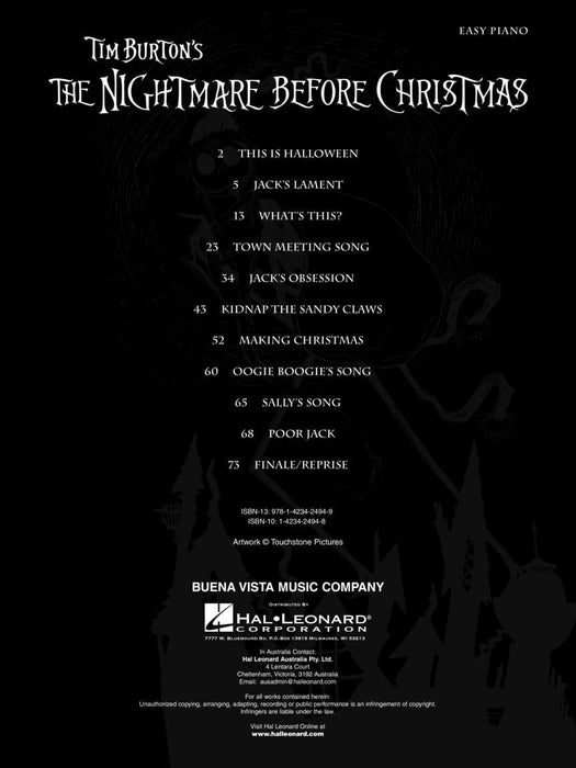 The Nightmare Before Christmas Easy Piano 鋼琴 | 小雅音樂 Hsiaoya Music