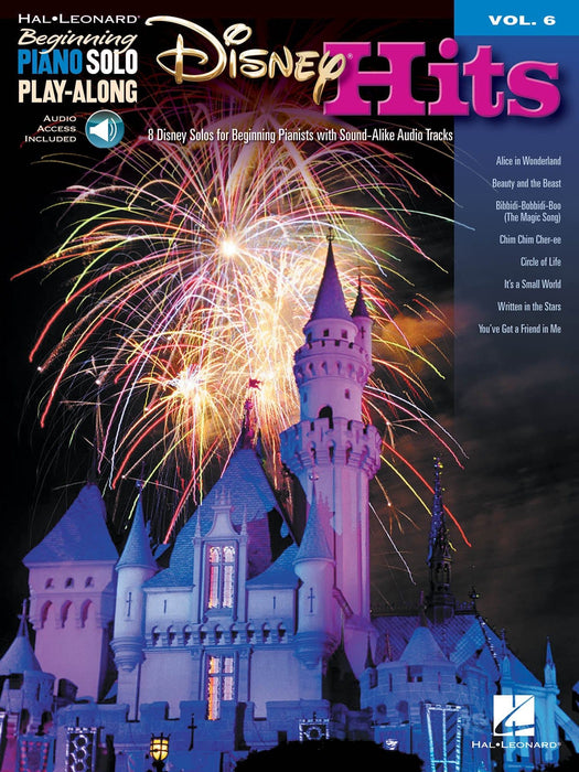 Disney Hits Beginning Piano Solo Play-Along Volume 6 鋼琴 獨奏 | 小雅音樂 Hsiaoya Music