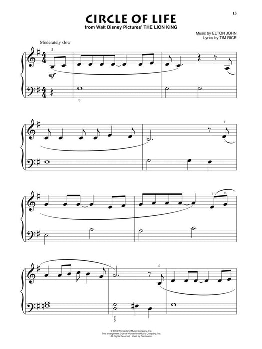 Disney Hits Beginning Piano Solo Play-Along Volume 6 鋼琴 獨奏 | 小雅音樂 Hsiaoya Music