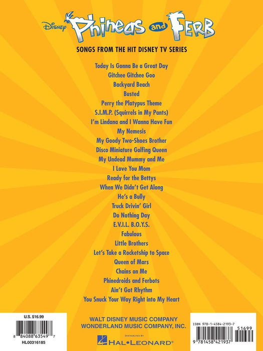 Phineas and Ferb Songs from the Hit Disney TV Series | 小雅音樂 Hsiaoya Music