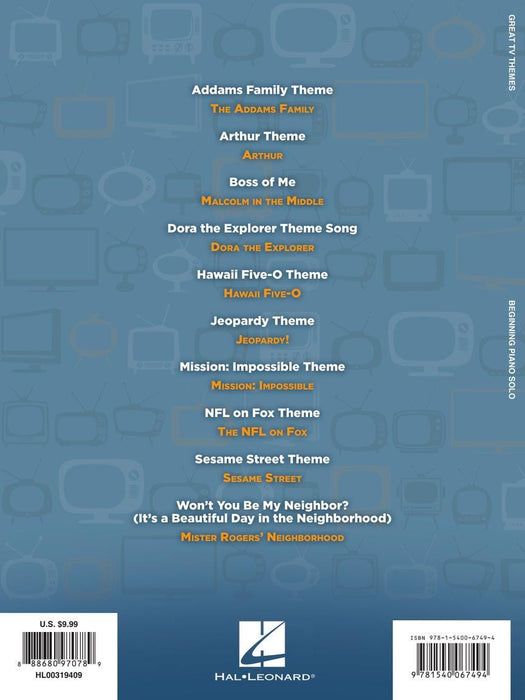 Great TV Themes for Beginning Piano Solo 鋼琴 獨奏 | 小雅音樂 Hsiaoya Music