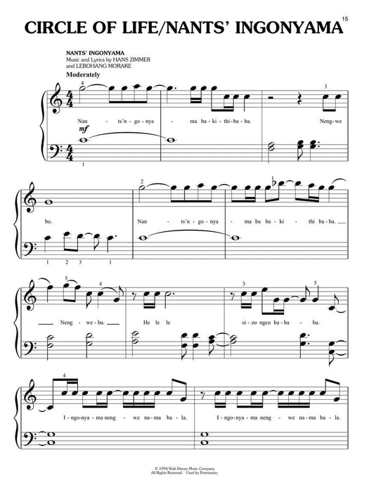 The Lion King Music from the Disney Motion Picture Soundtrack | 小雅音樂 Hsiaoya Music