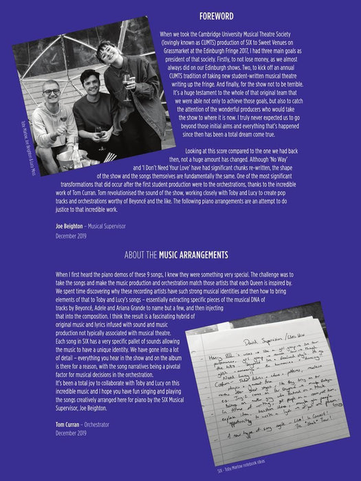 Six: The Musical Vocal Selections | 小雅音樂 Hsiaoya Music