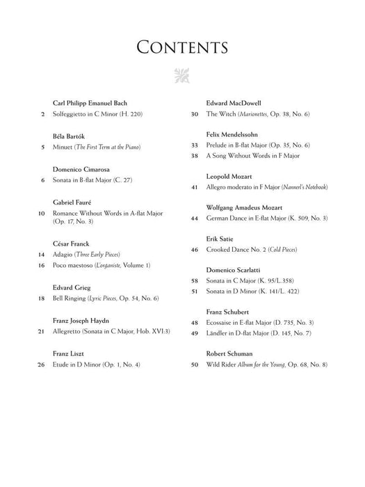 Piano Lessons from Classical Repertoire 20 Intermediate to Early Advanced Pieces with Practice and Performance Tips 鋼琴 古典 小品 | 小雅音樂 Hsiaoya Music