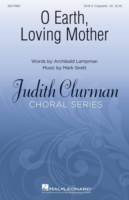 O Earth, Loving Mother Judith Clurman Choral Series 合唱 | 小雅音樂 Hsiaoya Music