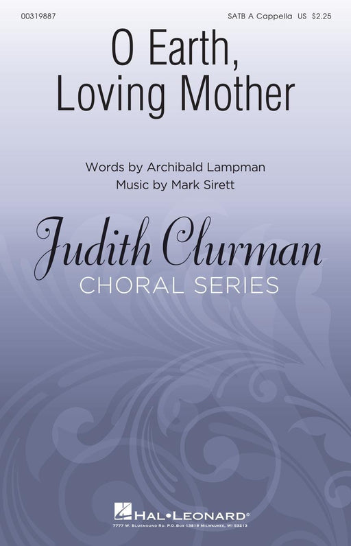 O Earth, Loving Mother Judith Clurman Choral Series 合唱 | 小雅音樂 Hsiaoya Music