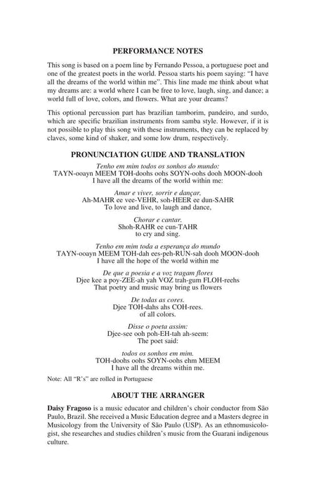 Tenho Todos os Sonhos I Have All the Dreams | 小雅音樂 Hsiaoya Music