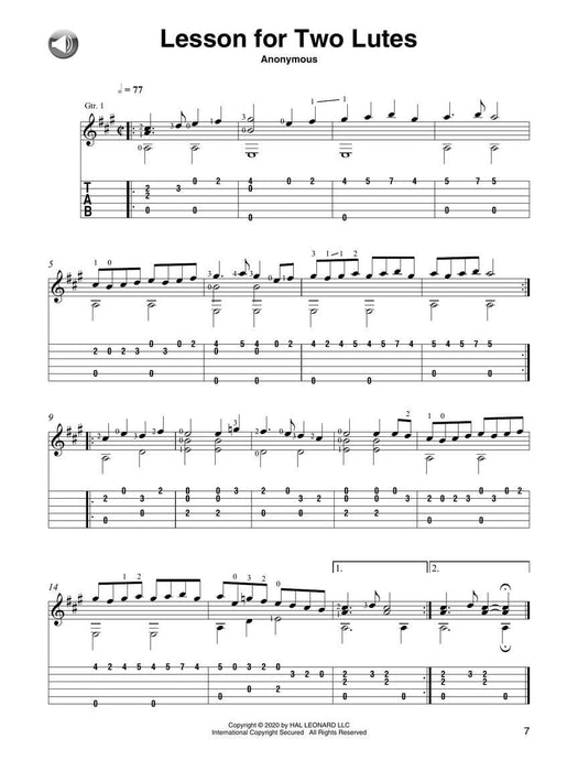 Classical Music for Guitar Duet Romantic, Baroque & Renaissance Music for Two Guitars in Standard Notation & Tablature 古典 吉他 二重奏 巴洛克 吉他 指法譜 | 小雅音樂 Hsiaoya Music