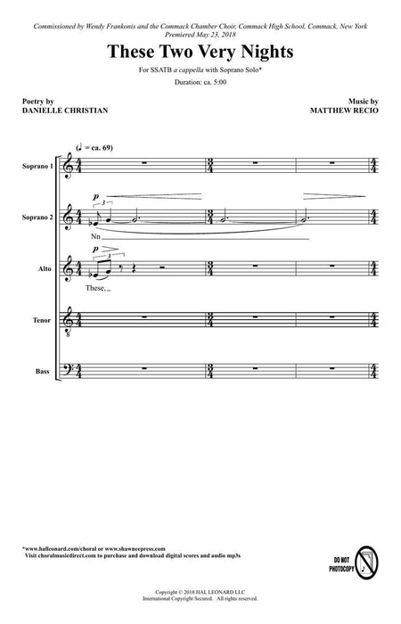 These Two Very Nights | 小雅音樂 Hsiaoya Music