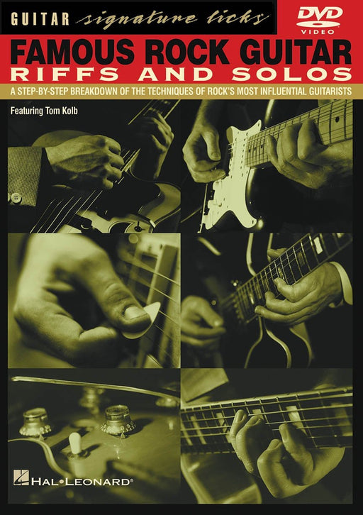 Famous Rock Guitar Riffs and Solos Signature Licks DVD 吉他 獨奏 | 小雅音樂 Hsiaoya Music