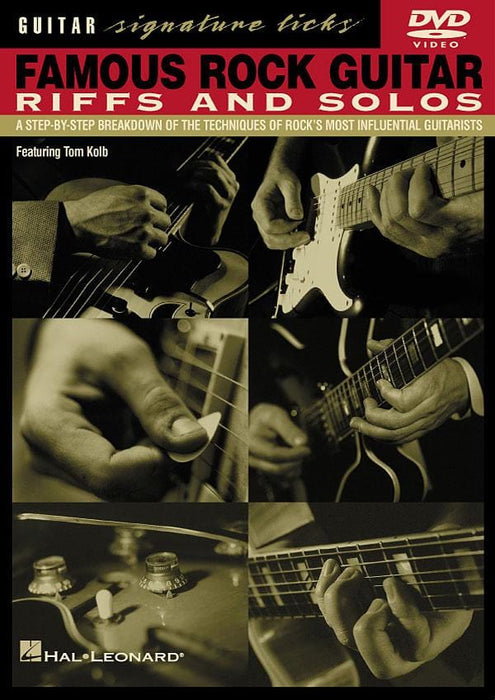 Famous Rock Guitar Riffs and Solos Signature Licks DVD 吉他 獨奏 | 小雅音樂 Hsiaoya Music